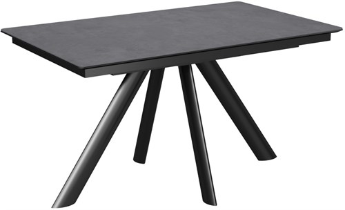 Стол Киото-1С керамика Carbon - стол обеденный с керамогранитом - фото 20436