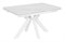 Стол Сумо-2С керамика White Marble (белый мрамор), нога 125Q белая - фото 21025